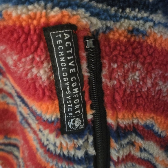 Vintage Timberland Sherpa Fleece Jacket Active Performance Mens Size Medium Tusc - Picture 2 of 7